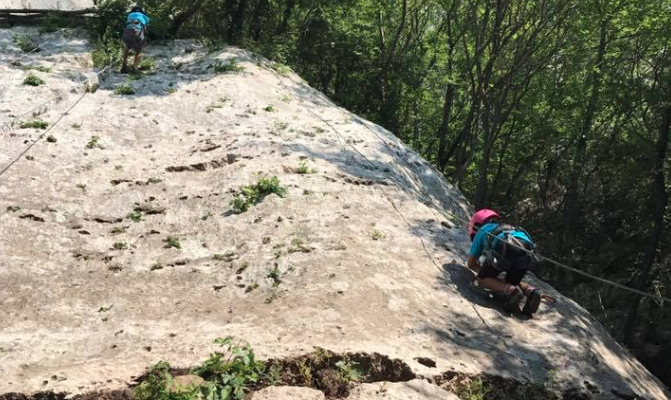 Arrampicata per bambini