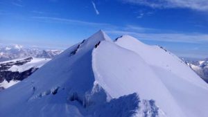 Traversata del Naso del Lyskamm