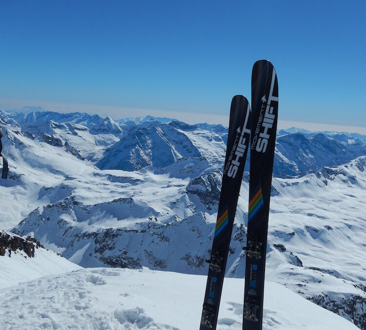 Gita di sci alpinismo in Alpi Liguri